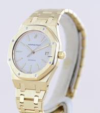 Thumbnail von Audemars Piguet Royal Oak 18K Gold 36mm Dream white Dial Automatic rar Klassiker Date