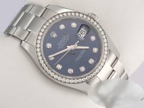 Thumbnail von Rolex Datejust 36 36mm 116244 Stahl Weissgold 750 Diamanten Automatik Stainless Steel 18kt White Gold Oyster-band Chronometer Blue Dial