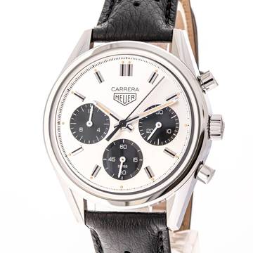  TAG Heuer Carrera 39 White – CBK221H.FC8317 – like NEW – 2023 Full Set 