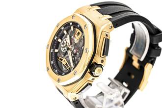 Thumbnail von Audemars Piguet Royal Oak Offshore Tourbillon Chronograph 44 – 26407BA – like NEW – 2017 Full Set