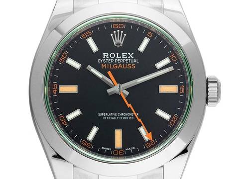  Rolex Milgauss Ref.116400GV 2010 Full Set wie Neu Vintage  