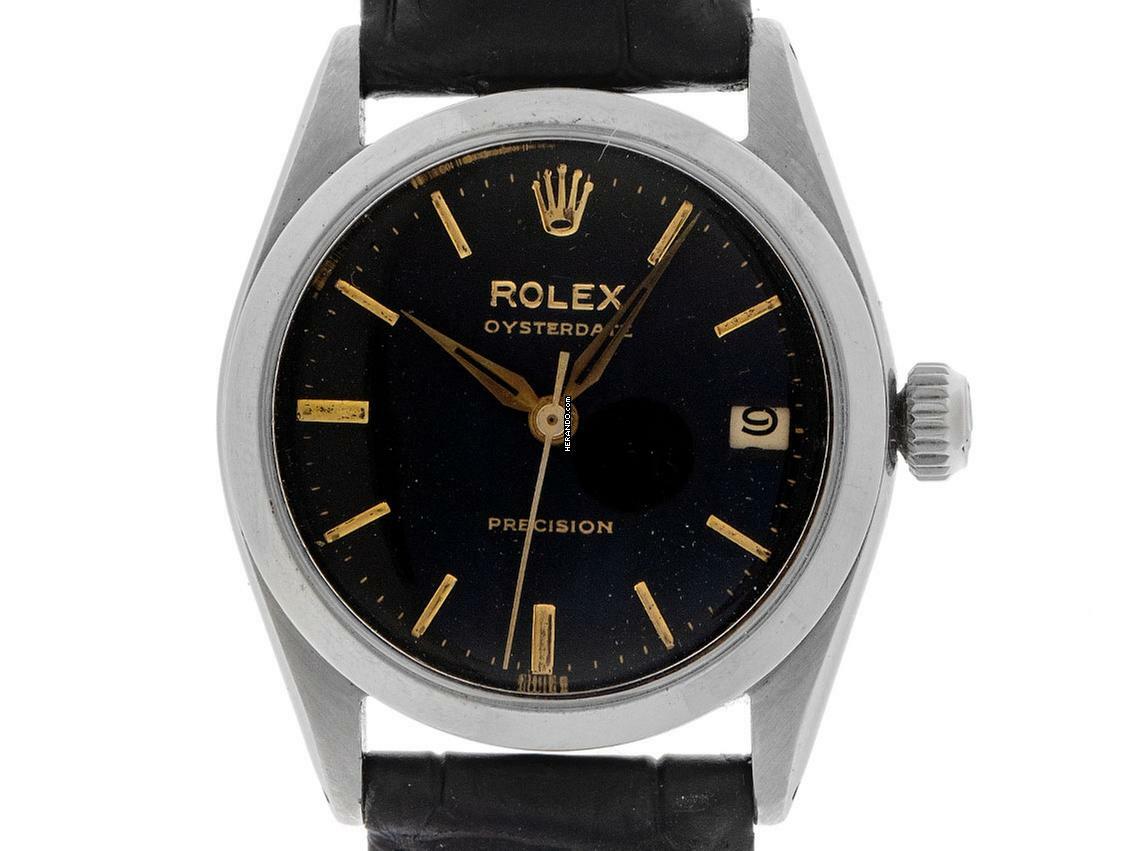 Rolex Oysterdate Precision Ref.6466 1942 original Box sehr gut Vintage