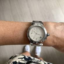 Thumbnail von Cartier Pasha Classic Date 38MM Ivory waffle dial Automatic