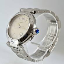 Thumbnail von Cartier Pasha Classic Date 38MM Ivory waffle dial Automatic