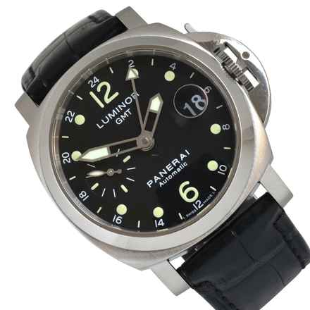  Panerai Luminor GMT Automatic 40MM PAM00159 automatic 2004's Full Set TOP Condition 