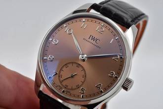 Thumbnail von IWC Portugieser Automatik Portuguese Automatik IW358313 Salmon Dial