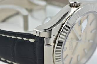 Thumbnail von Rolex Datejust 36 Oyster Perpetual Datejust 18k White Gold 116139 Rolex Service 2023