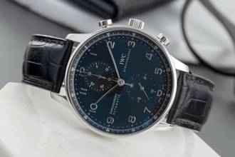 Thumbnail von IWC Portugieser Chronograph Automatik Stahl Herrenuhr Ref. IW371438