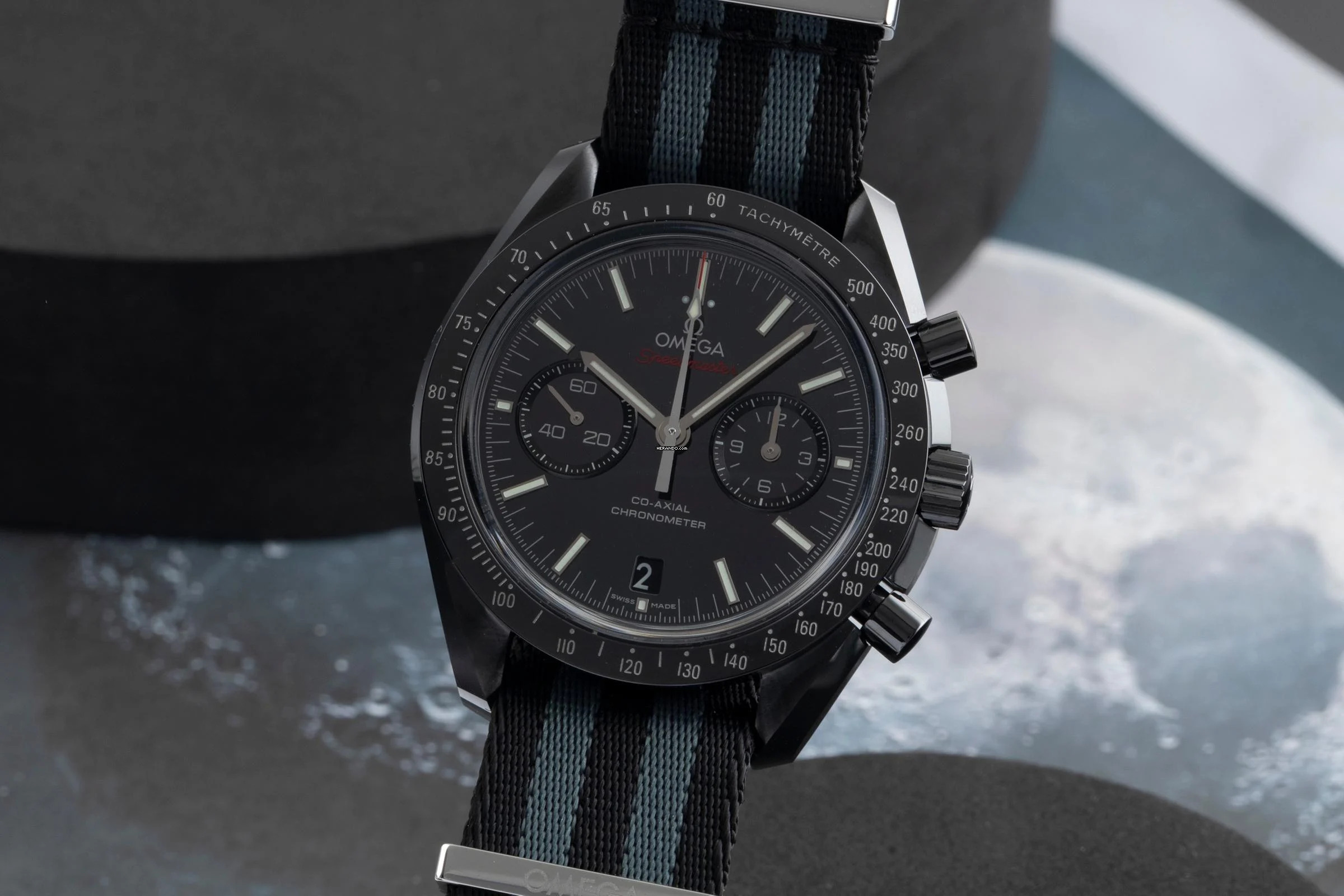 Omega Speedmaster Dark Side of the Moon 311.92.44.51.01.007 B&P