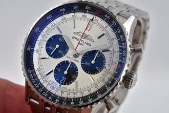 Thumbnail von Breitling Navitimer 1 B01 43mm AB01382 Bracelet Stahlband Silver
