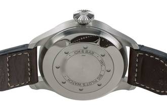 Thumbnail von IWC Große Fliegeruhr Big Pilot Stahl Automatik Green Dial Herrenuhr Ref. IW501015 B&P NP. 13900 