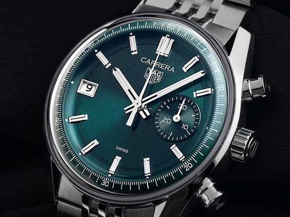  TAG Heuer Carrera Chronograph Ref.CBS2211.BA0048 2025 Full Set Ungetragen 