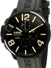 Thumbnail von U-Boat 8109/E Capsoil Chronograph DLC Herrenuhr 45mm 10ATM