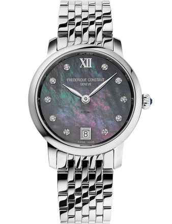  Frederique Constant Slimline FC-220MPBD1S26B Damenuhr Classic Slimline 30mm 3ATM 