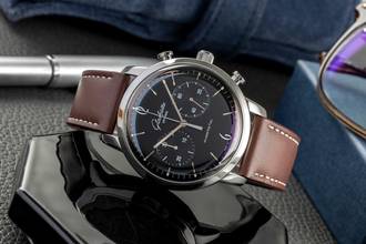 Thumbnail von Glashütte Original Sixties Chronograph Senator Sixties Chronograph Ref 1-39-34-02-22-04 Papiere 2010