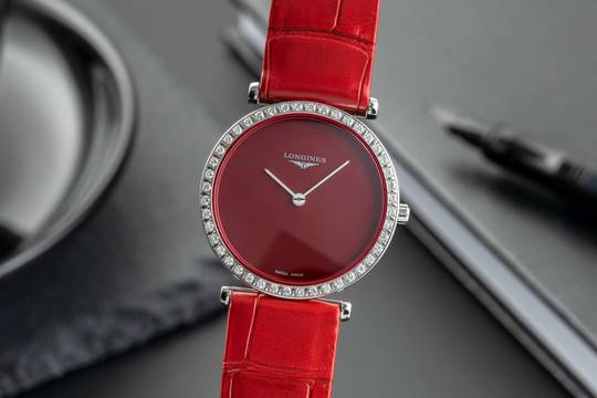  Longines La Grande Classique Stahl Diamanten Damen Ref. L4.523.0.91.2 B&P 2022  