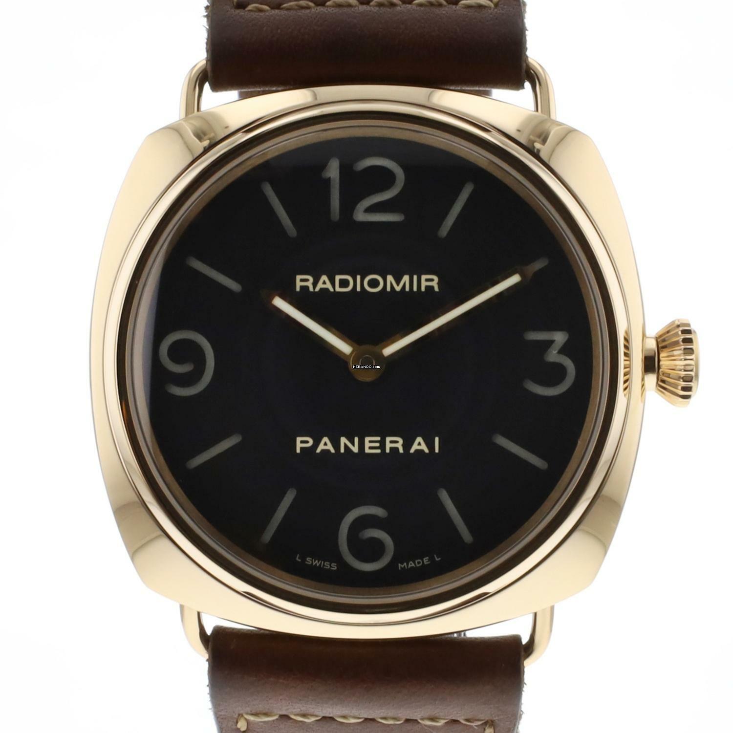Panerai Radiomir Base Rose Gold