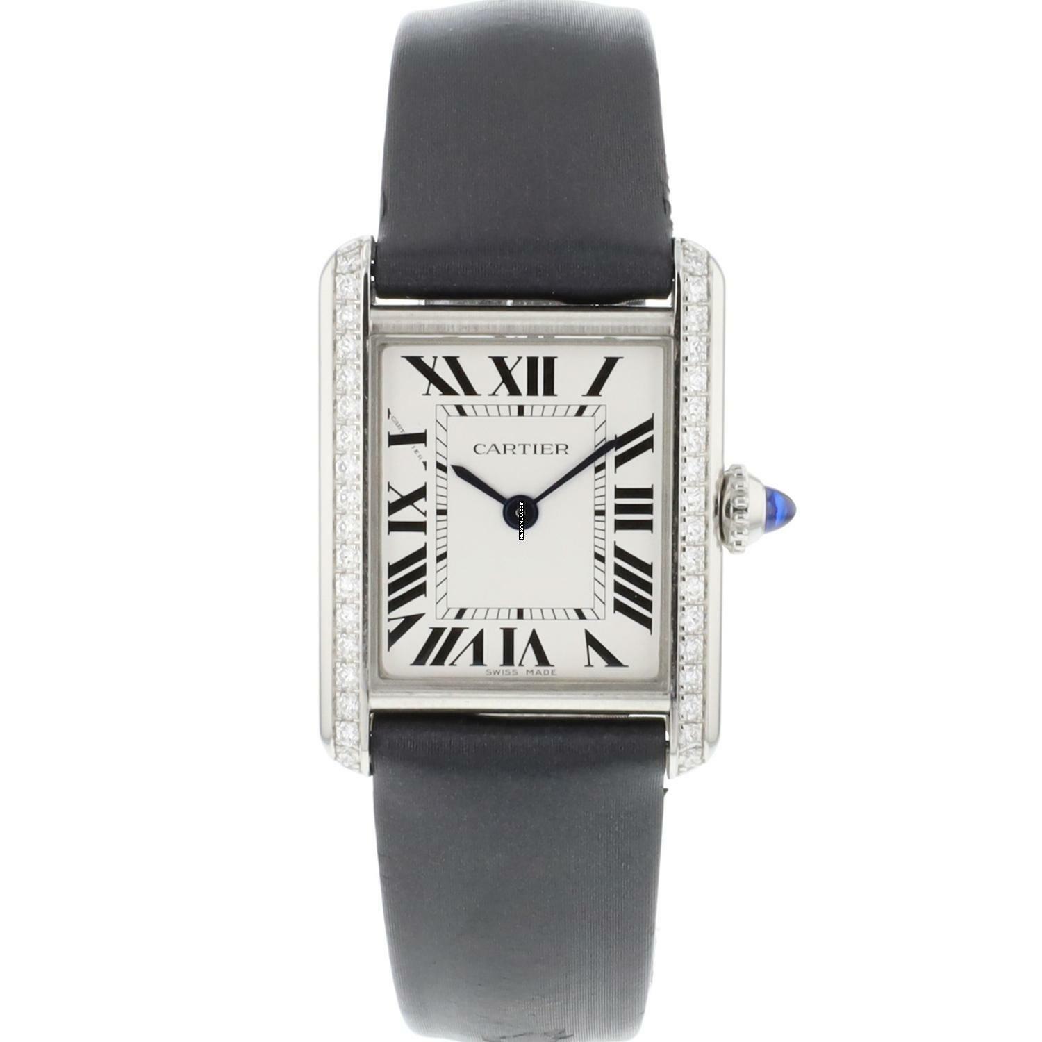 Cartier Tank Must Small Factory Set Diamond