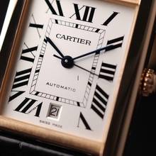 Thumbnail von Cartier Tank Solo XL Rose Gold Silver Dial