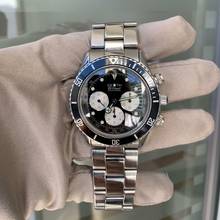 Thumbnail von Zenith El Primero Chronograph De Luca black dial 1996 Full set