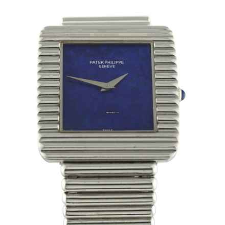  Patek Philippe Lapis Lazuli Dial 18K White Gold Ref.3733 
