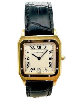  Cartier Santos Dumont Herren 27 mm Referenz 821054  