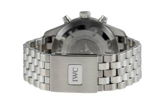 Thumbnail von IWC Fliegeruhr Chronograph Pilot Chronograph Le Petit Prince Automatik Stahl Ref. IW377717 Papiere 2017