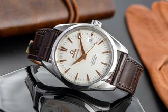 Thumbnail von Omega Seamaster Aqua Terra Stahl Automatik Ref. 2803.34.37 Papiere 2005