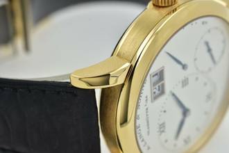 Thumbnail von A. Lange & Söhne Lange 1 18k Yellow Gold 101.002 First Series Full Caseback Proof of origin