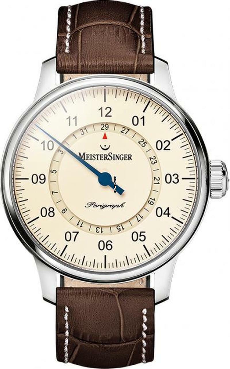 Meistersinger Perigraph Einzeiger Herrenuhr AM1003