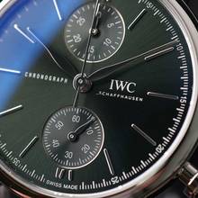 Thumbnail von IWC Portofino Chronograph Steel Green Dial