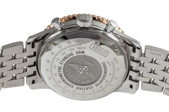 Thumbnail von Breitling Navitimer Chronograph Stahl / Gold Automatik Ref. U13324211G1A1 B&P