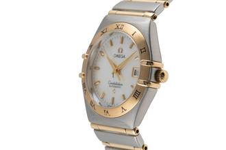 Thumbnail von Omega Constellation Stahl / Gold MOP Automatik Ref 1292.70.00 Box & Papiere 1996