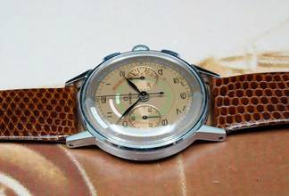 Thumbnail von Omega VERY EARLY CAL 320 CHRONO WITH RARE STUNNING DIAL IN MINT CONDITION