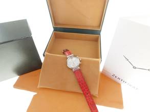 Thumbnail von IWC Da Vinci Chronograph Damenuhr mit original IWC Krokoband und Schließe