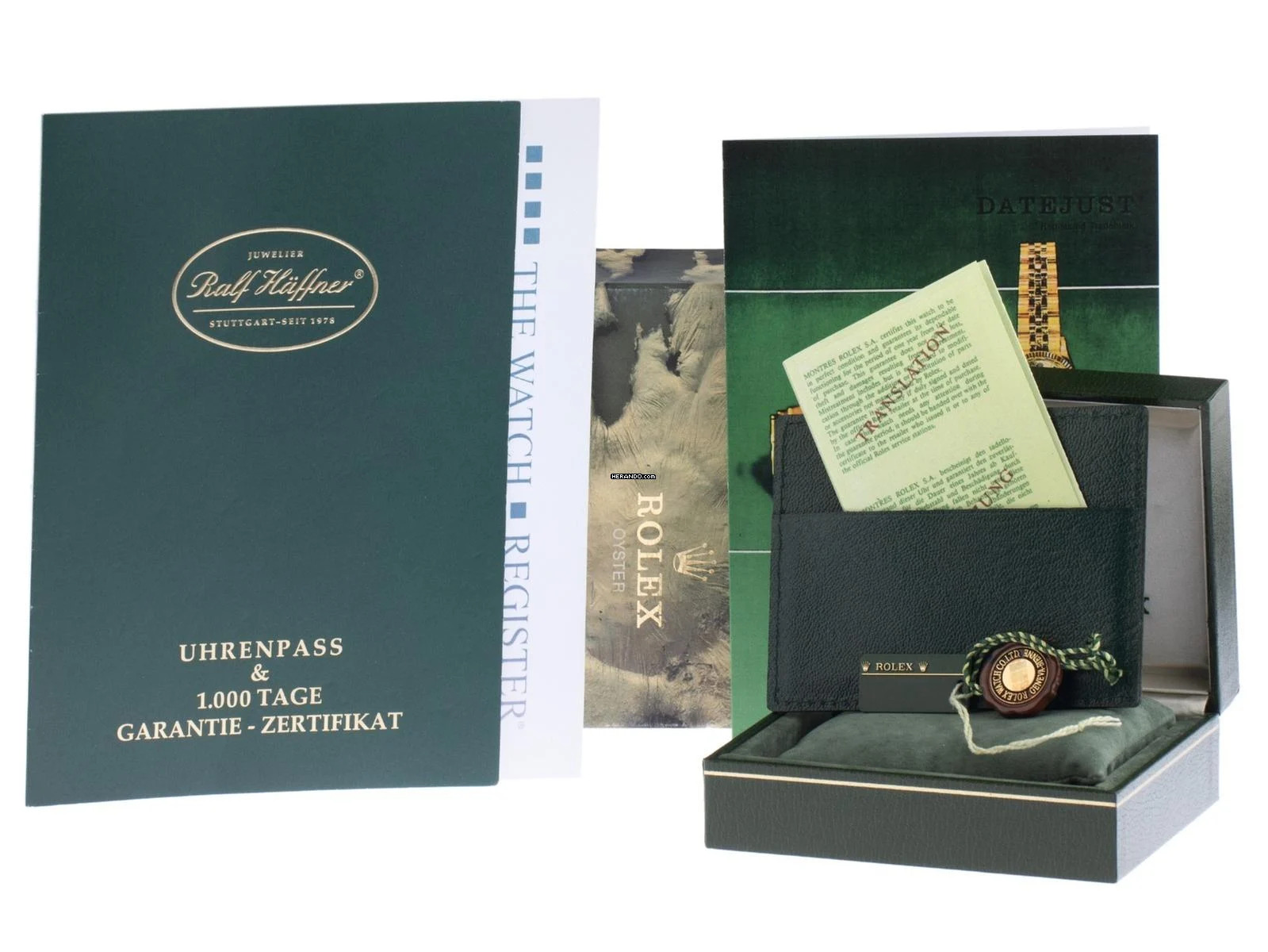 Rolex Datejust 36 Ref.1601 1974 Box&Beschreibung sehr gut Vintage