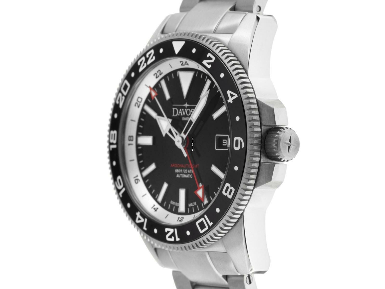 Davosa Argonautic World Traveller Ref.161.542.50 Full Set Neu