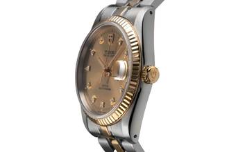 Thumbnail von Tudor Prince Date Stahl / Gold Automatik Diamanten Ref. 74033 Papiere 2004