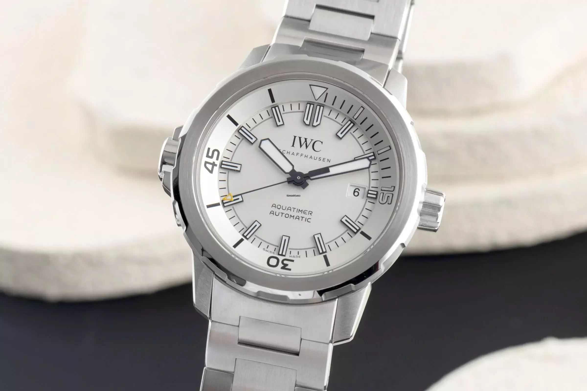 IWC Aquatimer Automatic Stahl Automatik Herrenuhr Ref. IW329004 Box & Papiere 2014