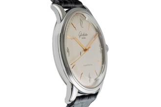 Thumbnail von Glashütte Original Sixties Stahl Automatik Ref.1-39-52-01-02-04 B&P 2017