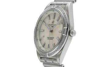 Thumbnail von Breitling Chronomat Stahl Automatik Herrenuhr Ref. A10380591A1A1 Box & Papiere