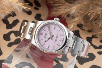 Thumbnail von Rolex Oyster Perpetual 31 ''Candy Pink'' Automatik Damenuhr Ref. 277200 B&P