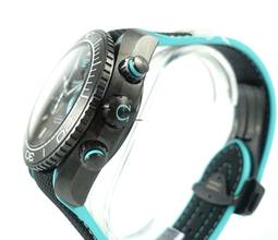 Thumbnail von Omega Seamaster Planet Ocean Chronograph ENTZ Deep Black New Watch / Box and Papers