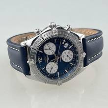 Thumbnail von Breitling Sirius A53011-024 Unisex Stahlgehäuse Lederband dunkelblau Box / Papiere vollständig Full Set