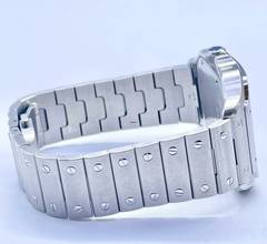 Thumbnail von Cartier Santos De Cartier With papers 2024 New Large size White dial