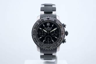 Thumbnail von Blancpain Air Command Flyback Chronograph Limited Edition - Official Blancpain Service 05/25 - Box+Papers - Service Card 2285F-6530-66 2008