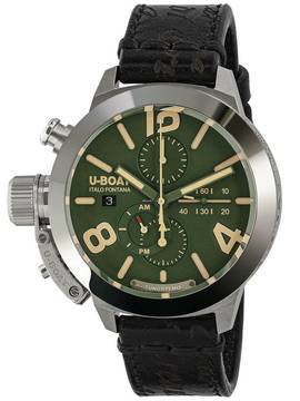 U-Boat Classico 9581 Classico 45 mm Tungsteno CAS Green Herrenuhr 10ATM 