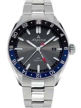 Alpina Alpiner AL-247GB4E6B Alpiner GMT Herrenuhr 42mm 10ATM 