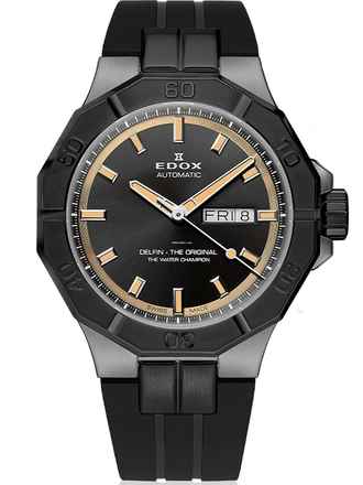  Edox 88008-37GNCA-GBEI Delfin Day-Date 