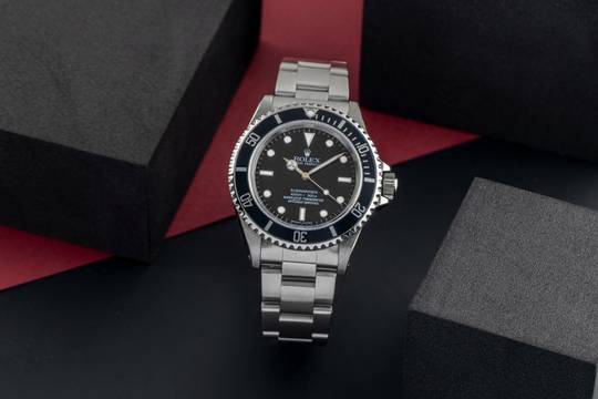  Rolex Submariner (No Date) Oyster Edelstahl Automatik Herrenuhr Ref. 14060 